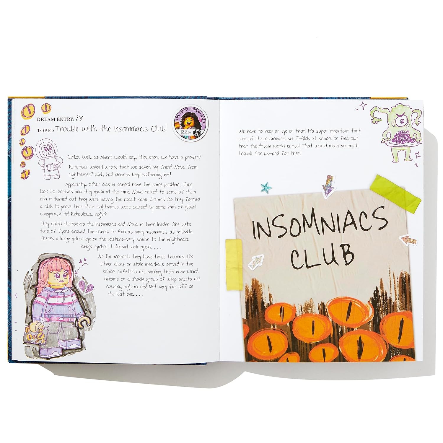 image:imageThe Dream Chasers Guide to the Dream World LEGO DREAMZzz Book and Minifigure