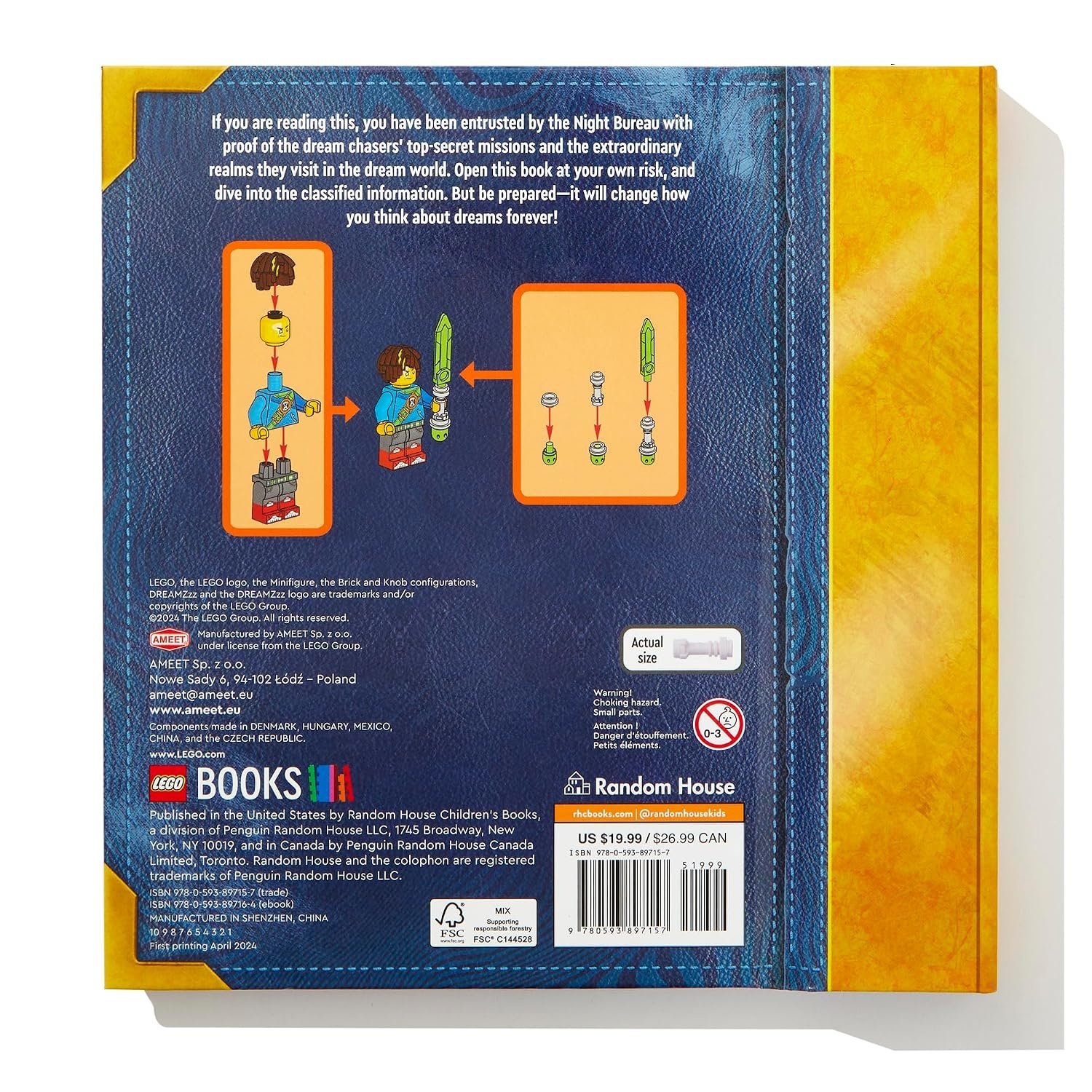 image:imageThe Dream Chasers Guide to the Dream World LEGO DREAMZzz Book and Minifigure