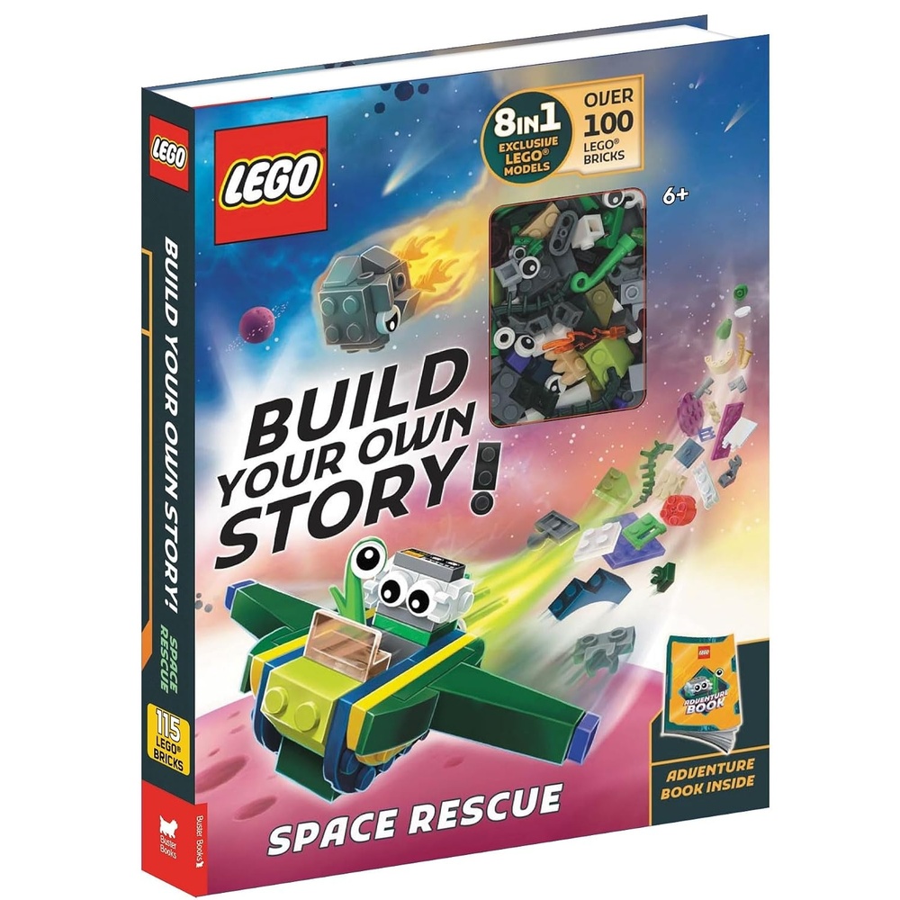 image:imageBuster Books LEGO Books Build Your Own Story Space Rescue with over 100 LEGO bricks and exclusive models to build