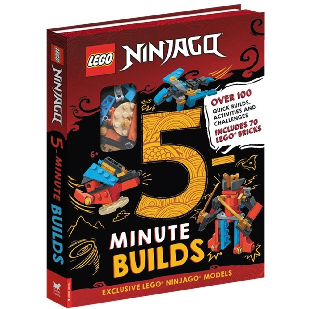 image:imageBuster Books LEGO NINJAGO FiveMinute Builds with 70 LEGO bricks
