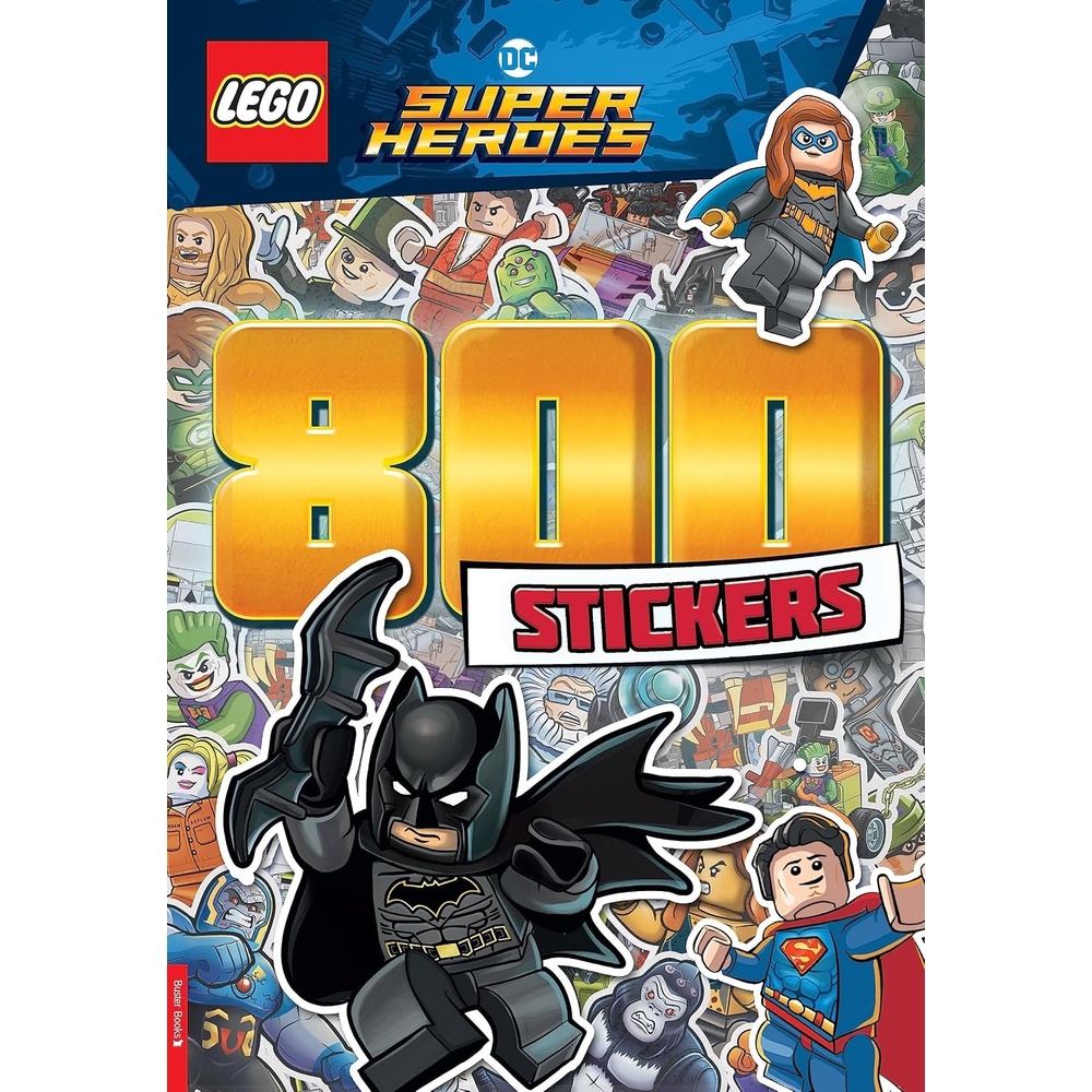 image:imageBuster Books Lego R DC Super Heroes Tm 800 Stickers