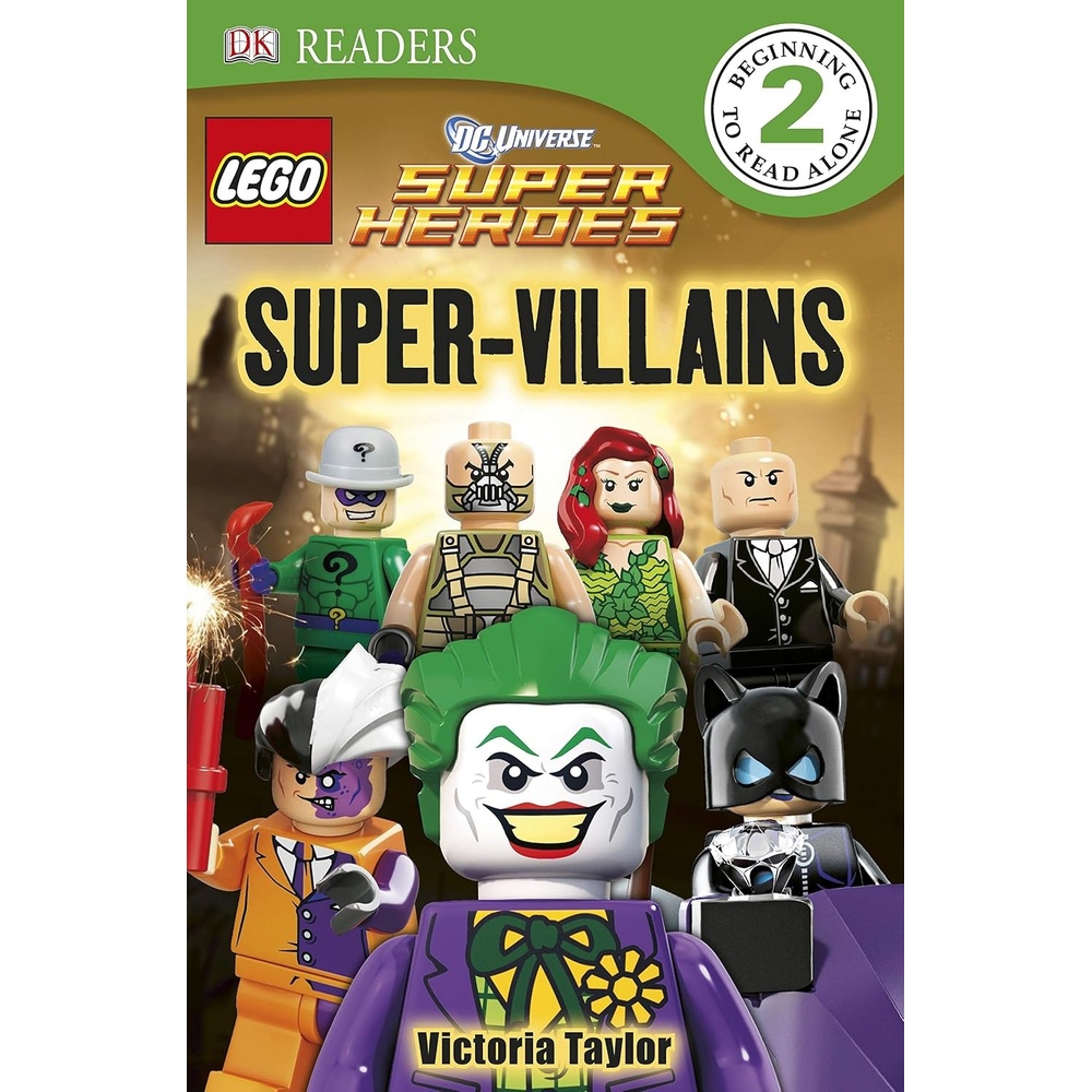 image:imageDK Readers L2 LEGO DC Super Heroes SuperVillains DK Readers Level 2