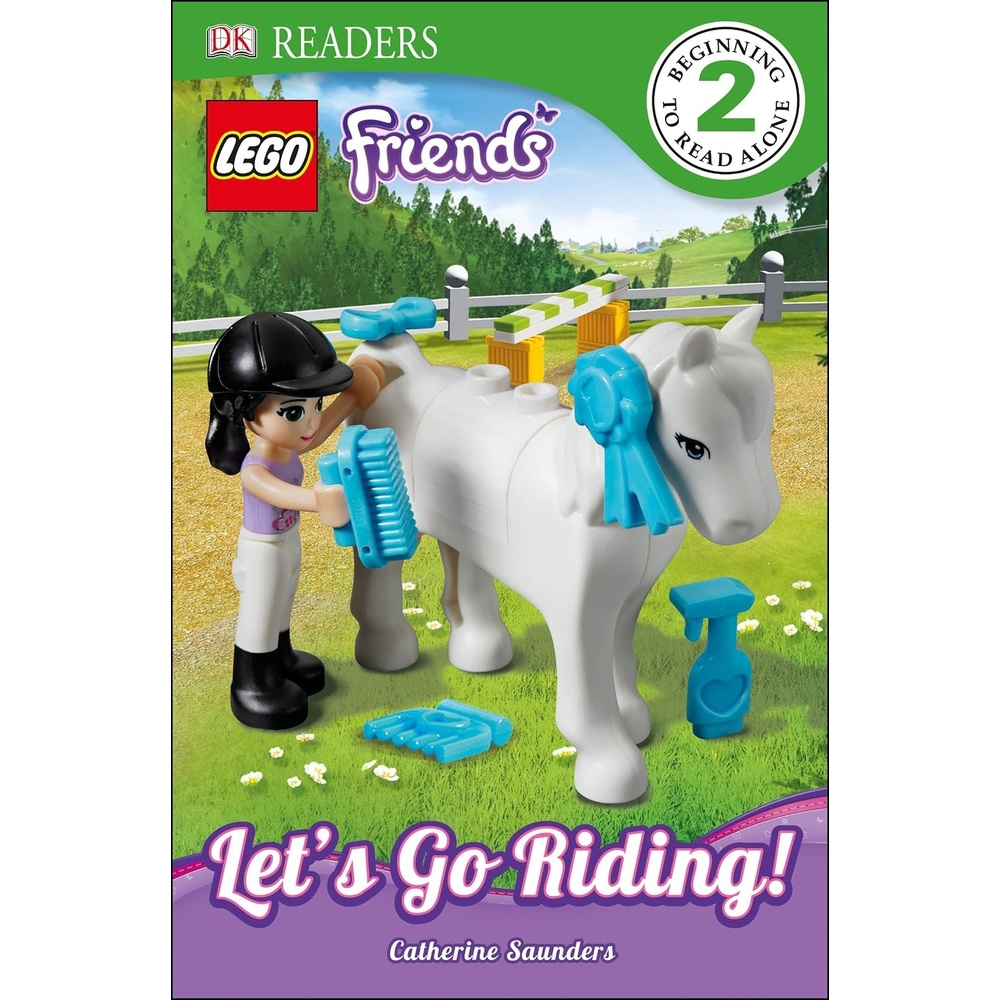 image:imageDK Readers L2 LEGO Friends Lets Go Riding DK Readers Level 2