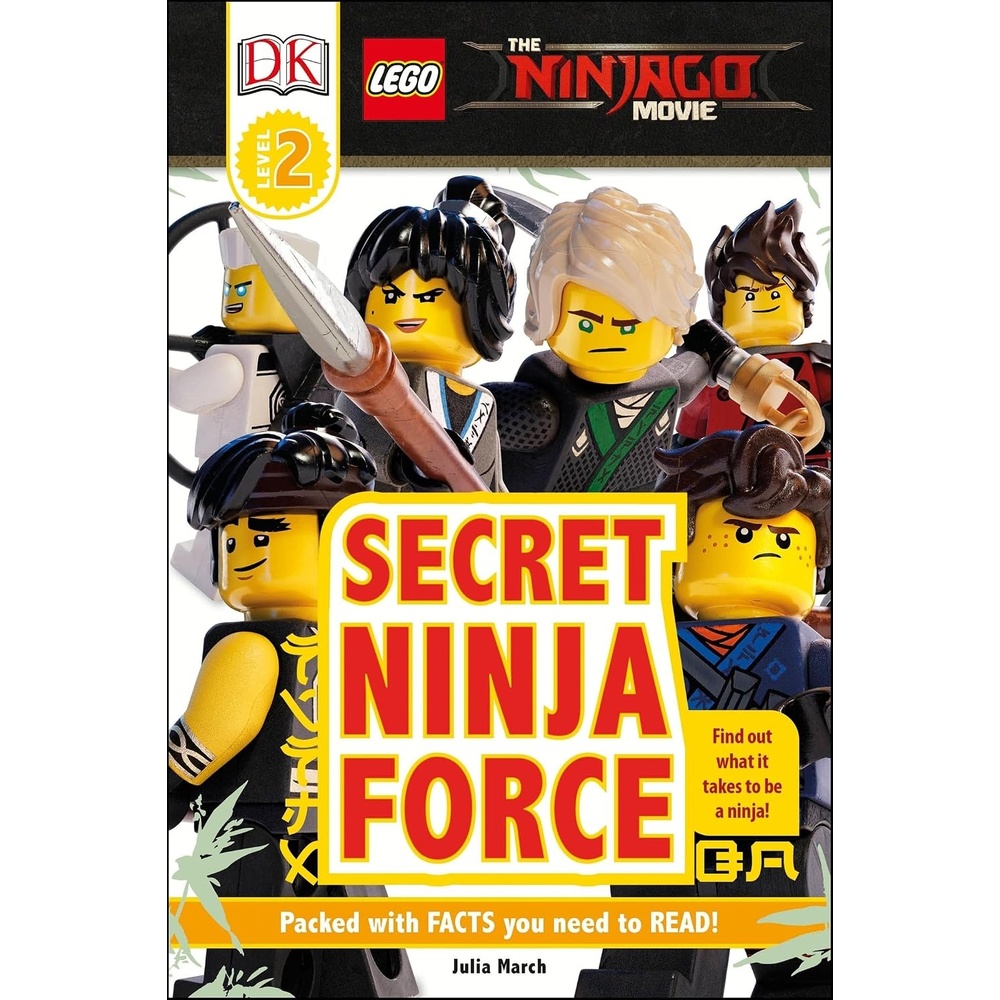 image:imageDK Readers L2 The LEGO NINJAGO MOVIET Secret Ninja Force DK Readers Level 2
