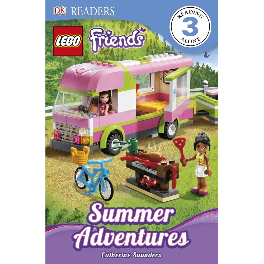 image:imageDK Readers L3 LEGO Friends Summer Adventures DK Readers Level 3