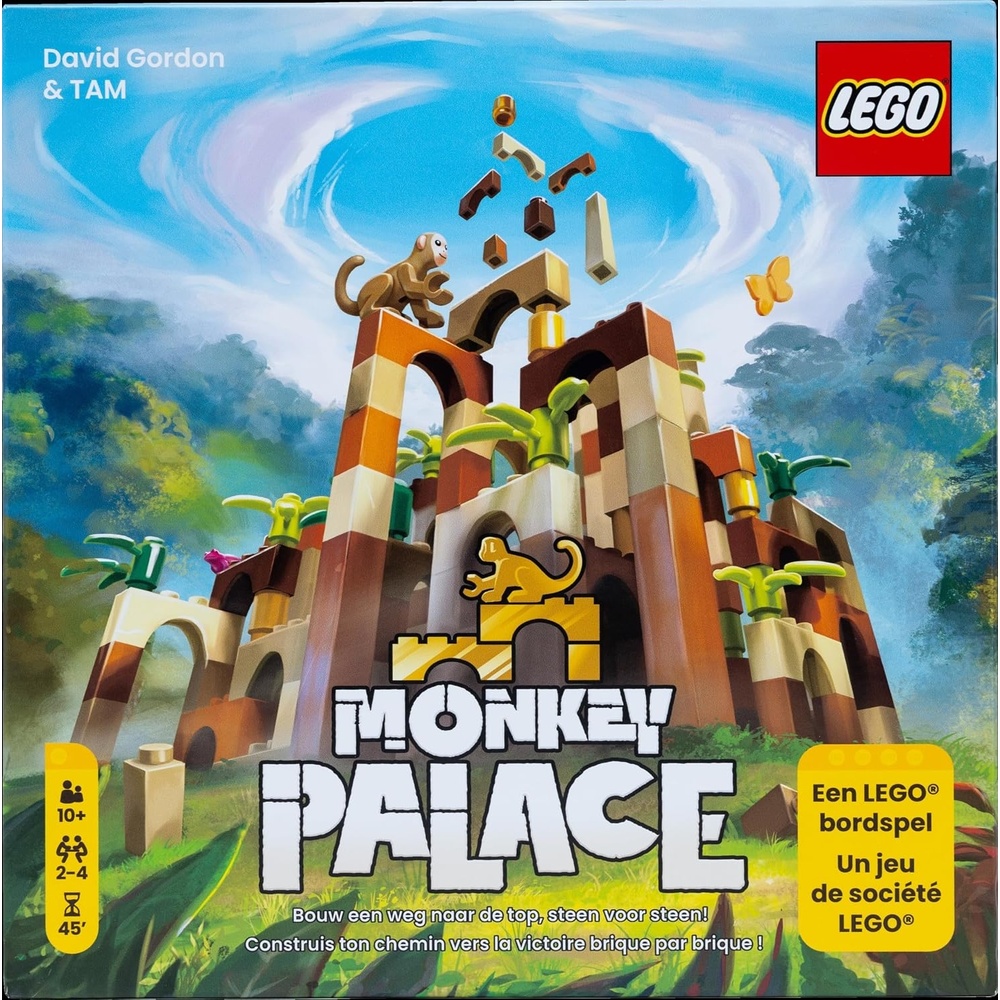 image:imageDotted Games  Monkey Palace A LEGO Board Game  Build Your Way to Victory Stone by Brick Fun Building Family Game Age 10 24 Players