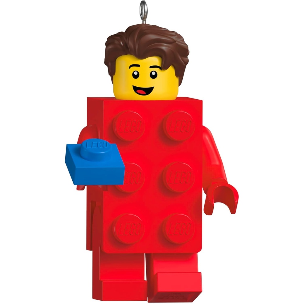 image:imageHallmark Keepsake Christmas Ornament Brick Suit Girl LEGO Minifigure Gifts for LEGO FansBrick Suit Guy LEGO Minifigure