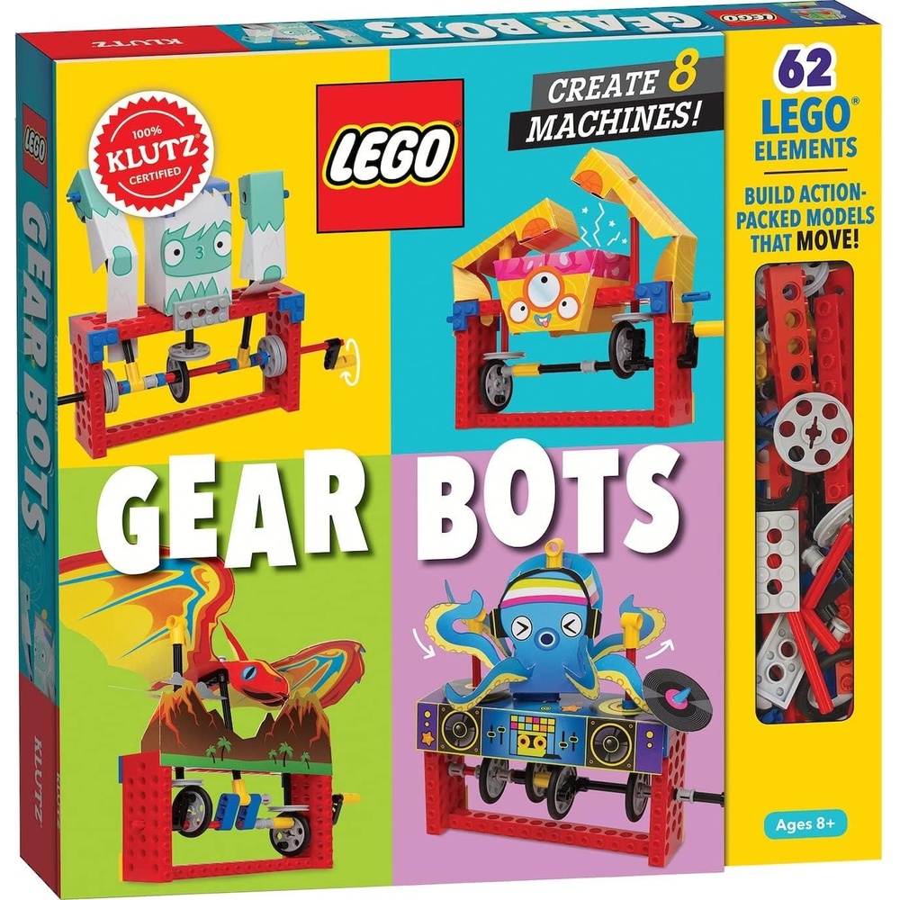 image:imageKlutz Lego Gear Bots ScienceSTEM Activity Kit for 812 years