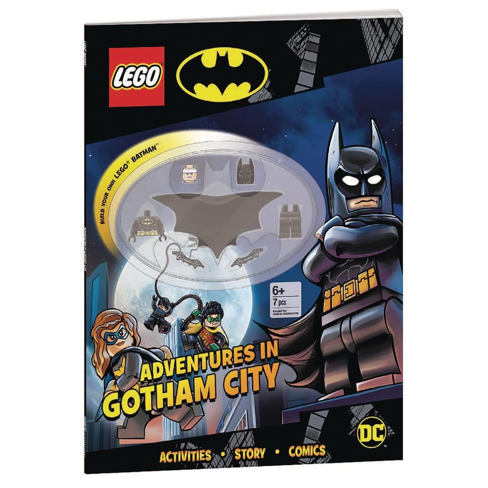 image:imageLEGO Batman Adventures in Gotham City Activity Book with Minifigure