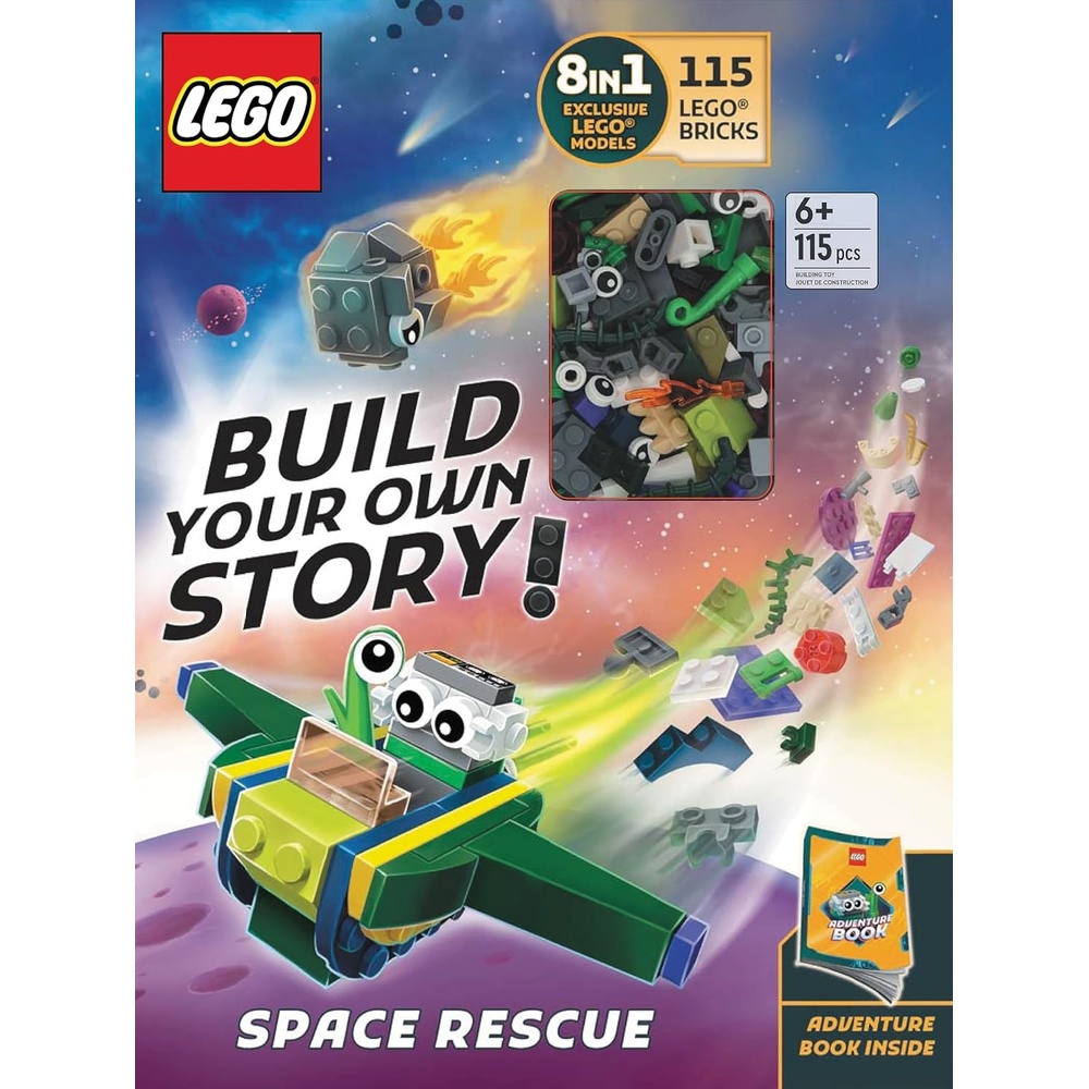 image:imageLEGO Books Build Your Own Story Space Rescue