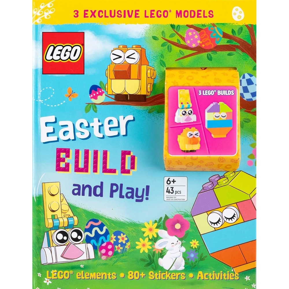 image:imageLEGO Books Easter Build and Play Activity Book with Minifigure