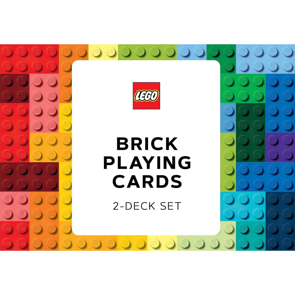 image:imageLEGO Brick Playing Cards 2Deck SetMulticolor