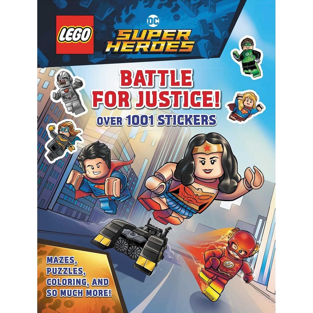 image:imageLEGO DC Comics Super Heroes Battle for Justice 1001 Stickers