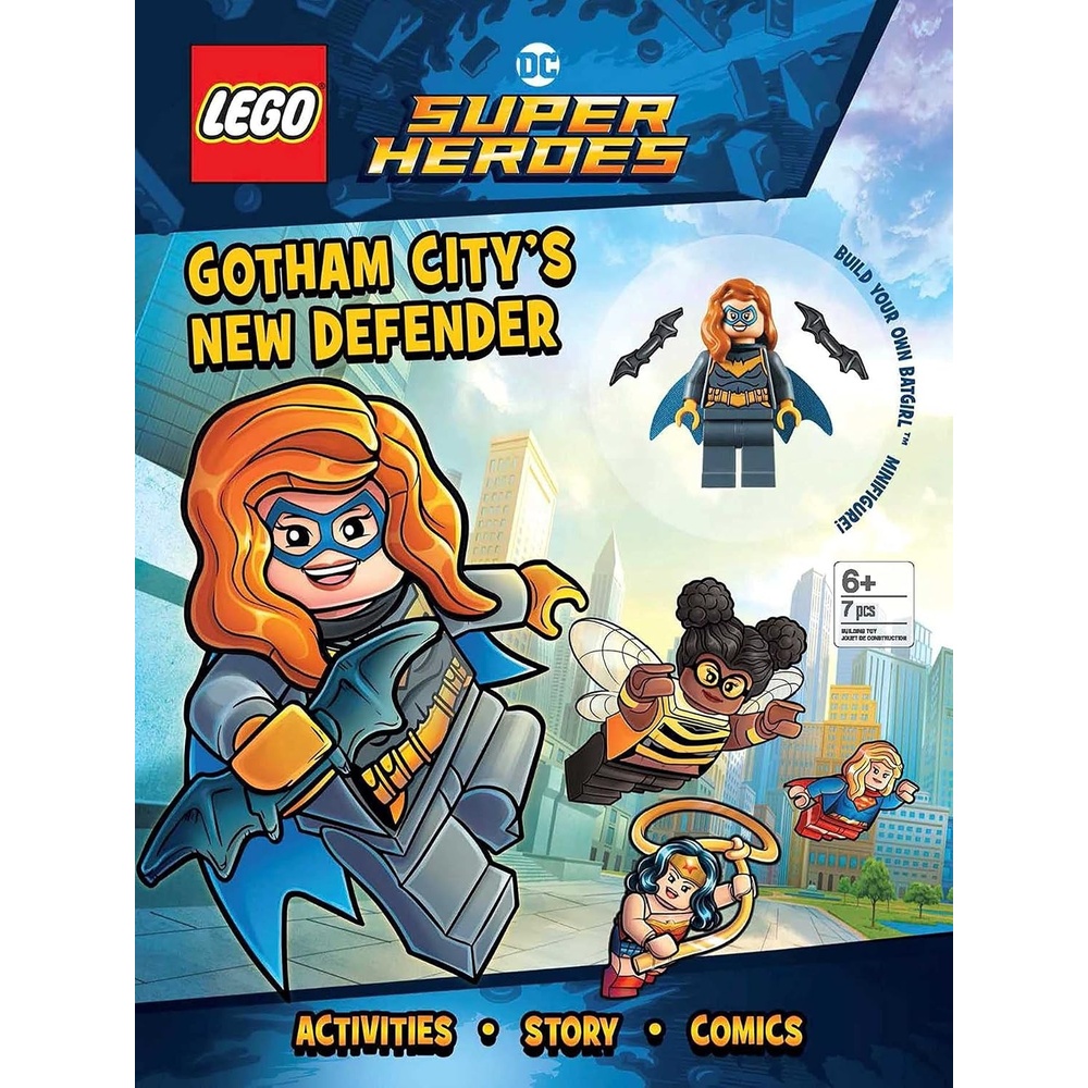 image:imageLEGO DC Super Heroes Gotham Citys New Defender Activity Book with Minifigure