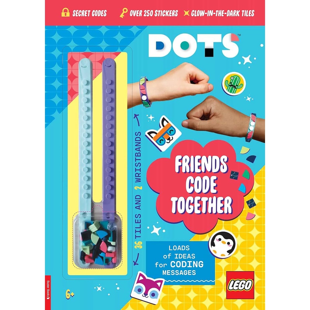 image:imageLEGO DOTS Friends Code Together with Stickers LEGO Tiles and Two Wristbands