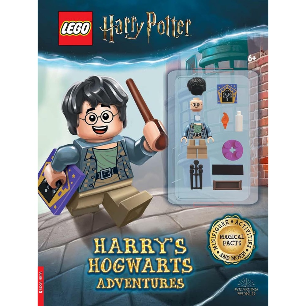 image:imageLEGO Harry Potter Harrys Hogwarts Adventures with LEGO Harry Potter minifigure LEGO Minifigure Activity
