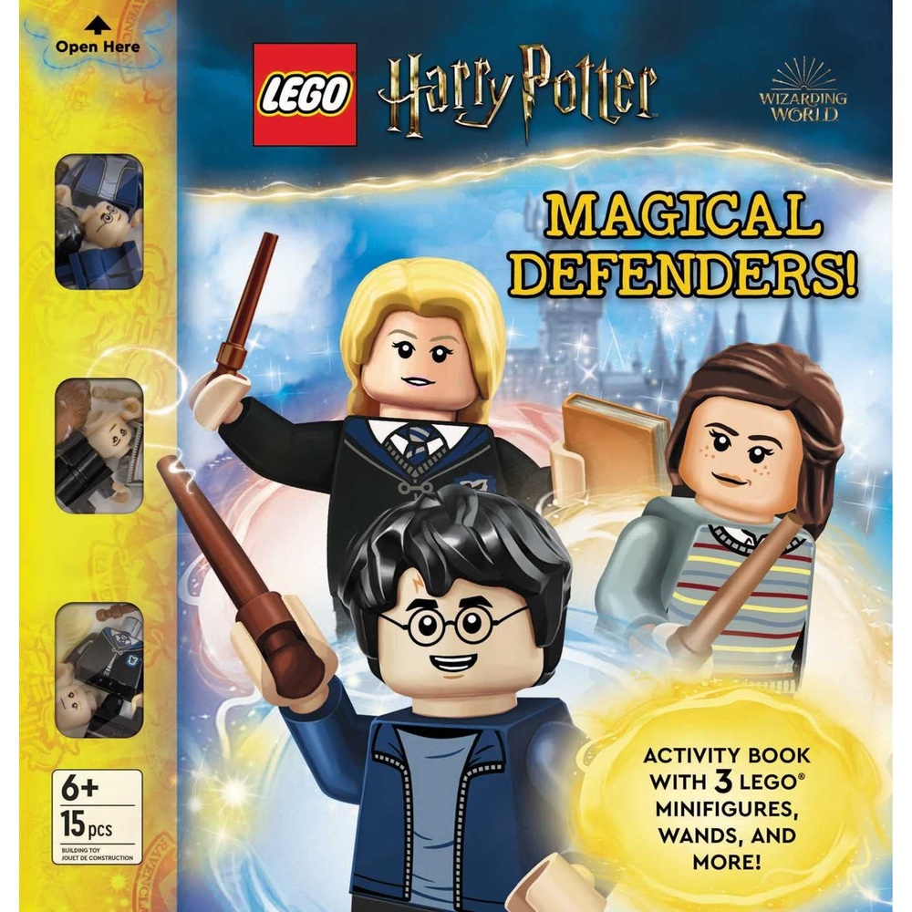 image:imageLEGO Harry Potter Magical Defenders Activity Book with 3 Minifigures and Accessories