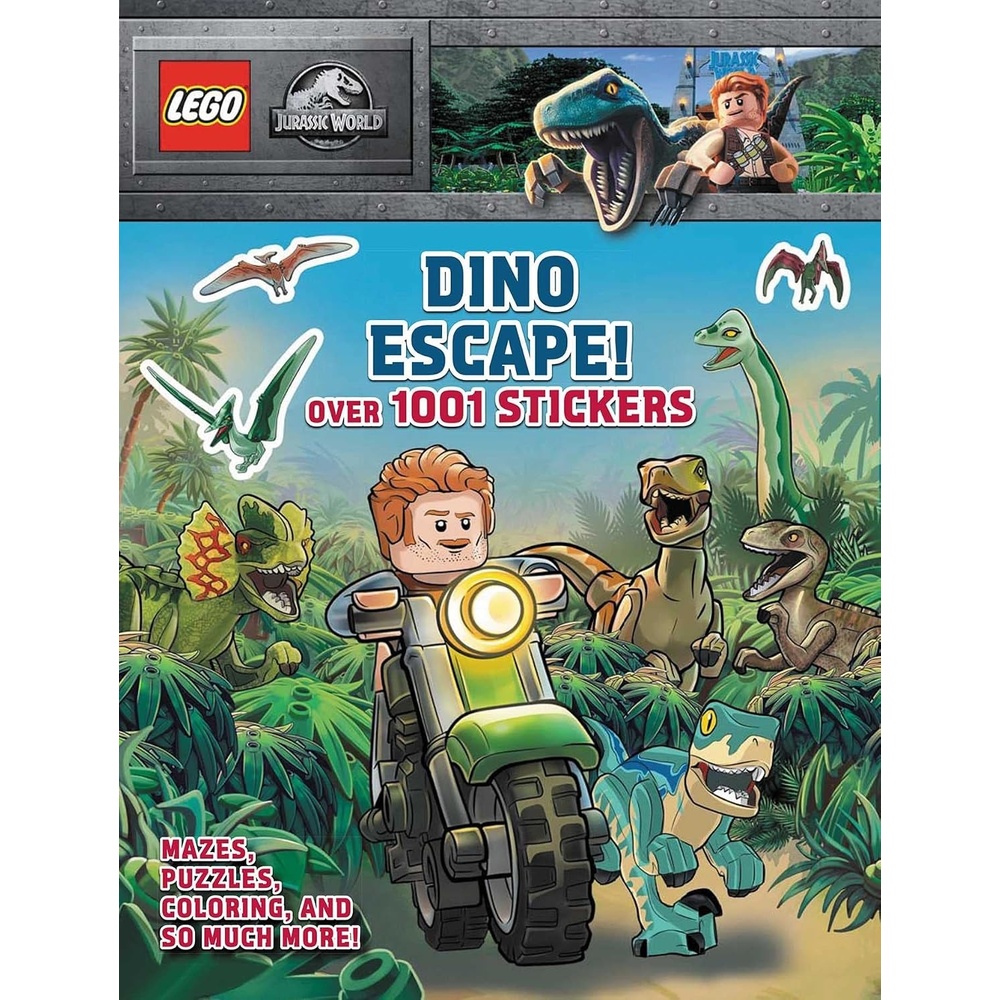 image:imageLEGO Jurassic World Dino Escape Over 1001 Stickers