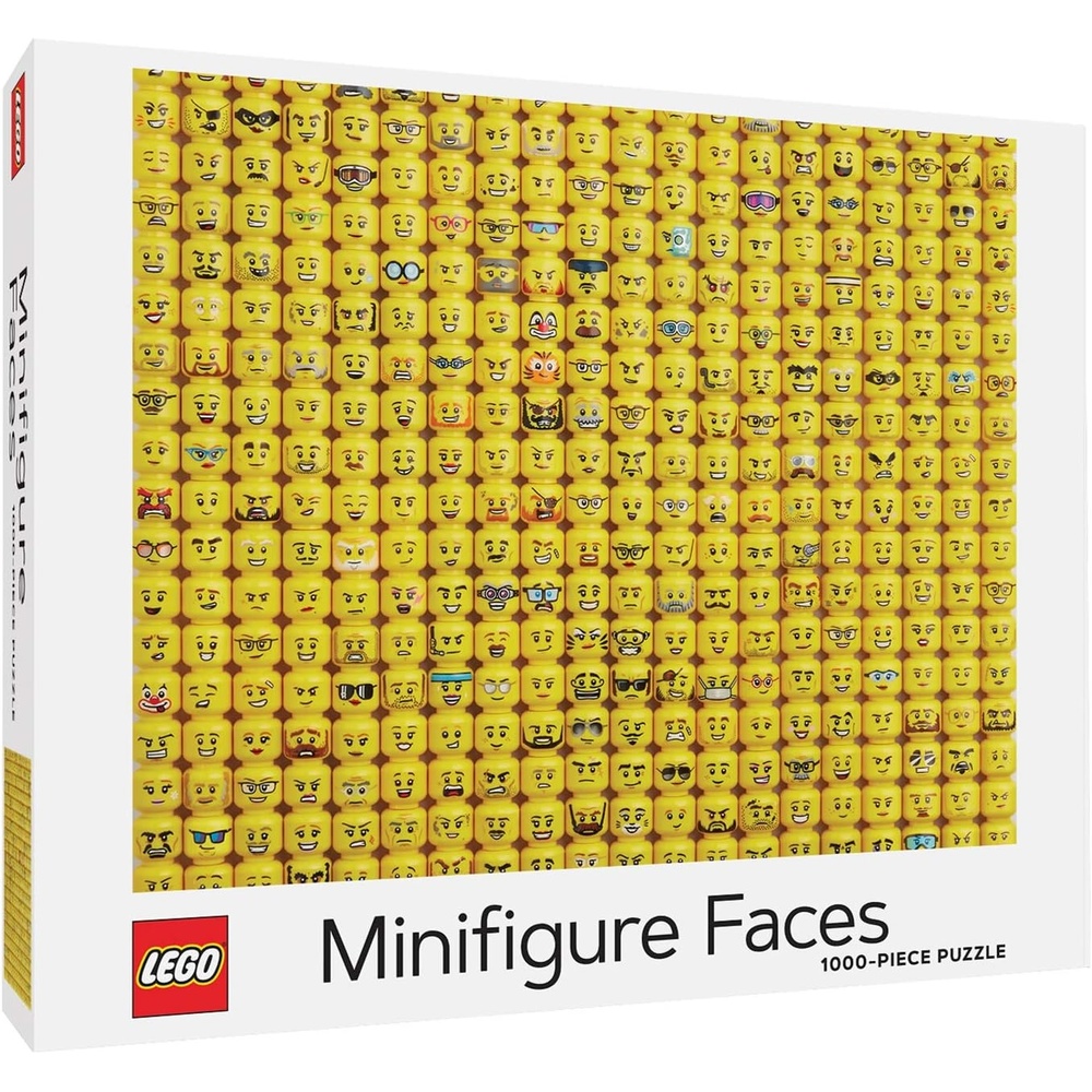 image:imageLEGO Minifigure Faces 1000Piece Jigsaw Puzzle
