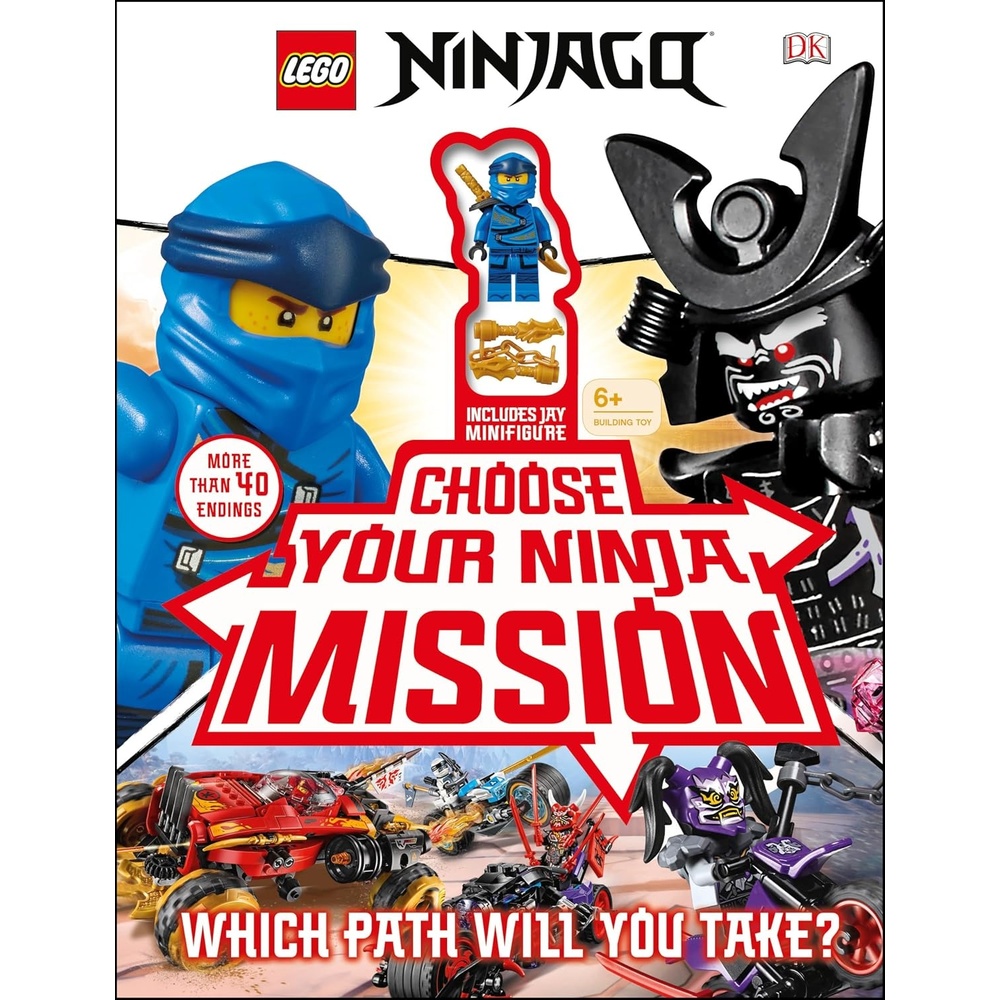 image:imageLEGO NINJAGO Choose Your Ninja Mission With NINJAGO Jay minifigure