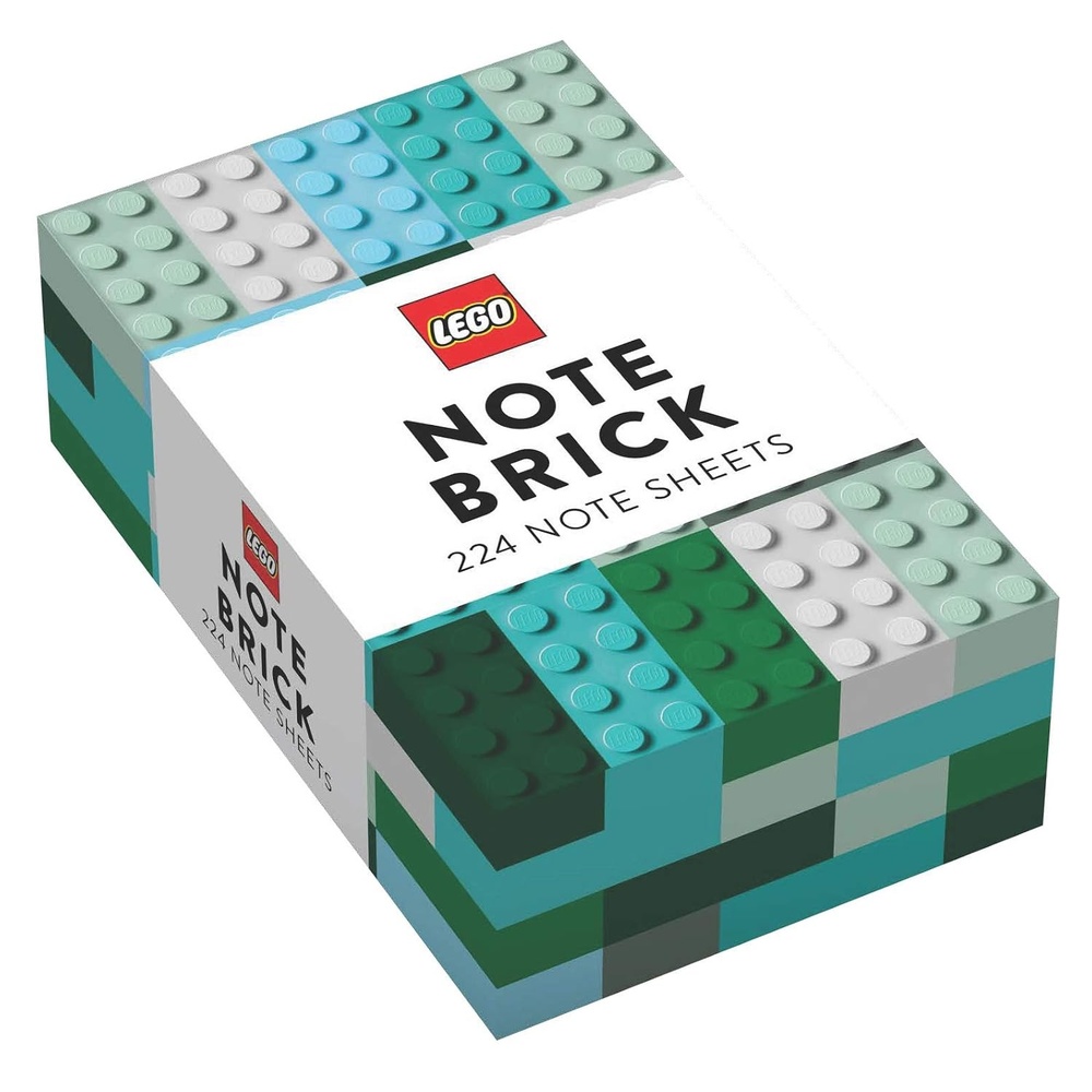 image:imageLEGO Note Brick BlueGreen LEGO x Chronicle Books