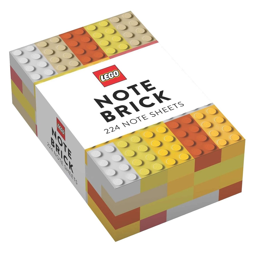 image:imageLEGO Note Brick YellowOrange LEGO x Chronicle Books