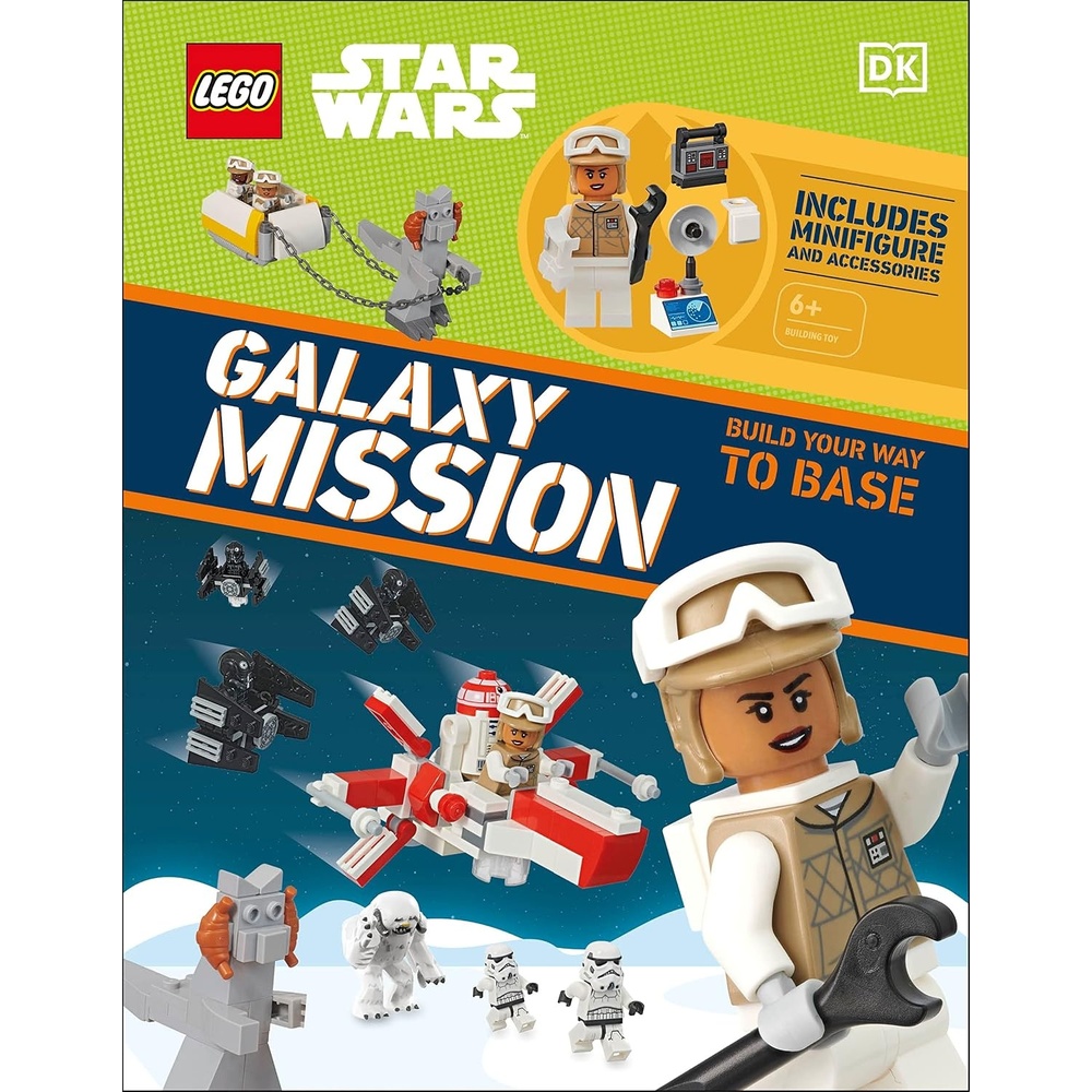 image:imageLEGO Star Wars Galaxy Mission With More than 20 Building Ideas a LEGO Rebel Trooper Minifigure and Minifigure Accessories