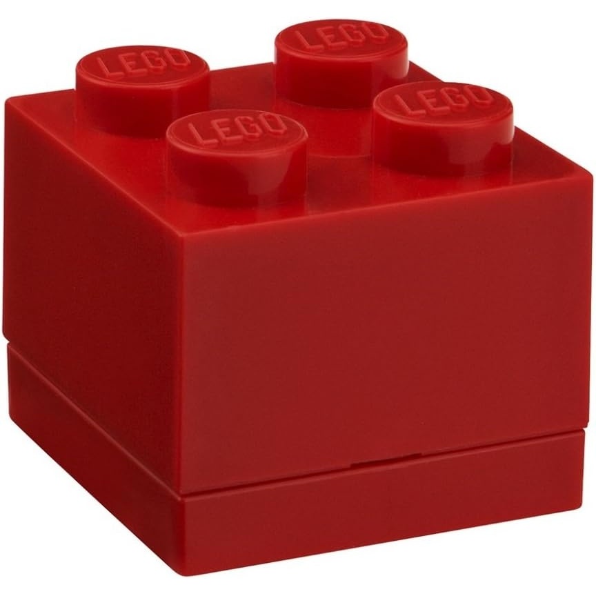 image:imageLEGO Storage Brick Multi Pack 4 Piece Bright RedBright BlueBright YellowWhite 40150601Red