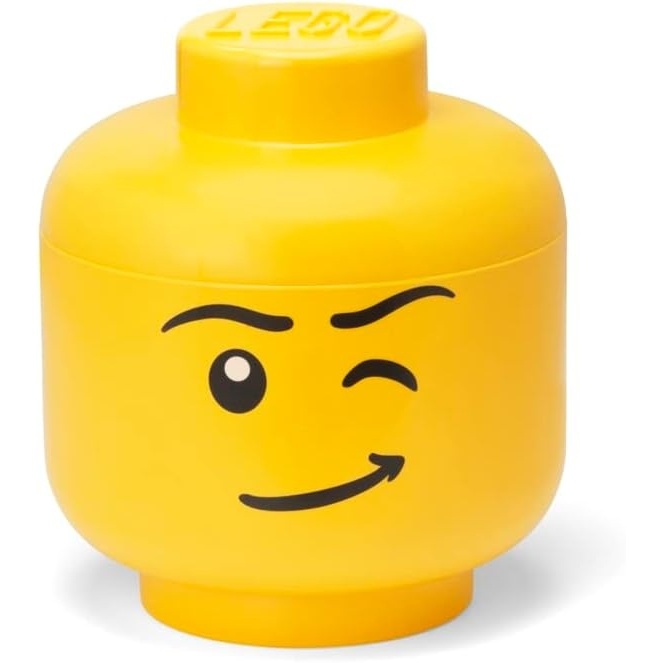 image:imageLEGO Storage Head Large Winking Boy 4pack 85 l