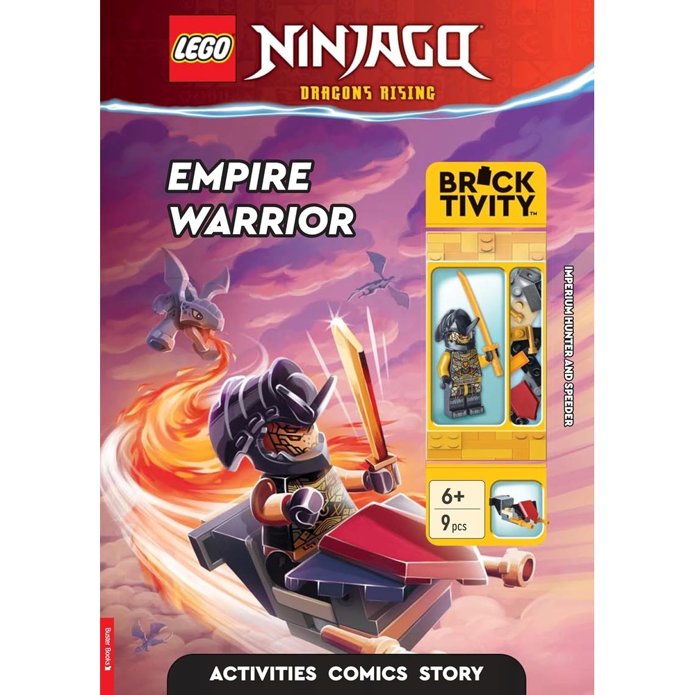 image:imageMichael OMara Books Lego R Ninjago R Empire Warrior with Dragon Hunter Minifigure and Speeder MiniBuild
