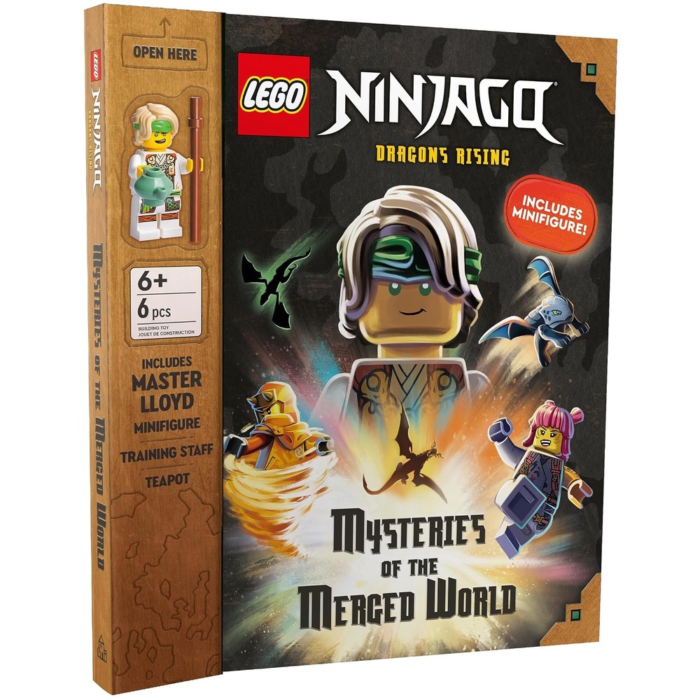 image:imageMysteries of the Merged World LEGO Ninjago Dragons Rising Book and Minifigure