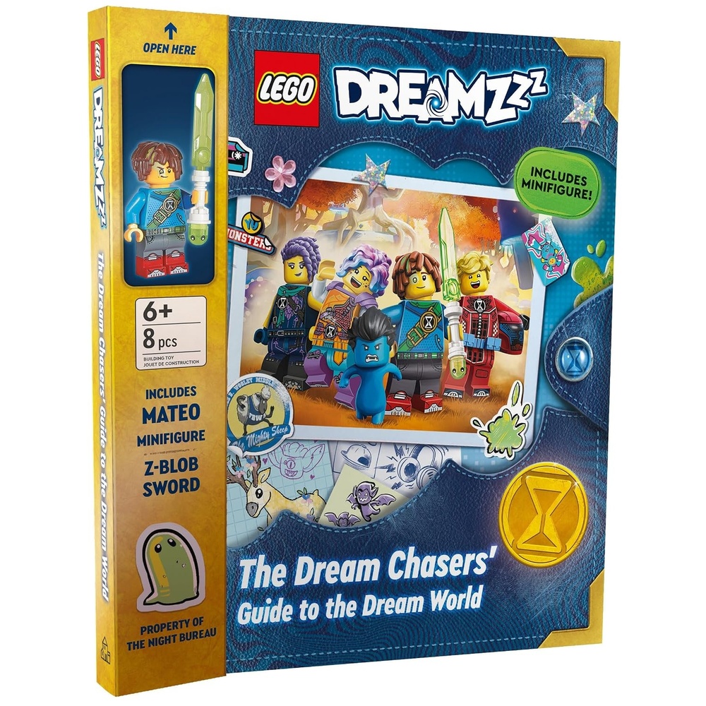 image:imageThe Dream Chasers Guide to the Dream World LEGO DREAMZzz Book and Minifigure