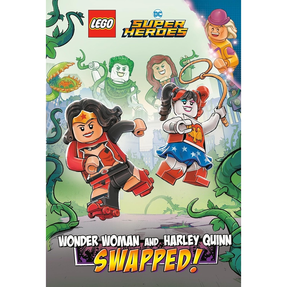 image:imageWonder Woman and Harley Quinn SWAPPED LEGO DC Comics Super Heroes Chapter Book 2 Lego DC Super Heroes 2