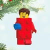 Hallmark Keepsake Christmas Ornament, Brick Suit Girl LEGO Minifigure, Gifts for LEGO Fans(Brick Suit Guy LEGO Minifigure)