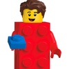 Hallmark Keepsake Christmas Ornament, Brick Suit Girl LEGO Minifigure, Gifts for LEGO Fans(Brick Suit Guy LEGO Minifigure)