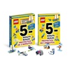 LEGO® Books. 5-Minute Builds / Proyectos de 5 minutos: Bilingual English-Spanish Set with 100+ Quick Model Build Ideas, Basic Brick Kit, and Awesome Activities!