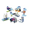 LEGO® Books. 5-Minute Builds / Proyectos de 5 minutos: Bilingual English-Spanish Set with 100+ Quick Model Build Ideas, Basic Brick Kit, and Awesome Activities!