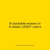 LEGO Brick Erasers (Multicolor)