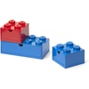 LEGO Desk Drawer Set Bright Blue & Bright Red Stackable Storage