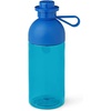 LEGO Hydration Water Bottle, 500ml Transparent Blue, Drinking Bottle for Toddlers, Dishwasher Safe, Reusable Sports Can(Bright Blue)
