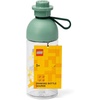 LEGO Hydration Water Bottle, 500ml Transparent Blue, Drinking Bottle for Toddlers, Dishwasher Safe, Reusable Sports Can(Sand Green New York)