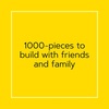 LEGO IDEAS Minifigure Space Mission 1000-Piece Jigsaw Puzzle