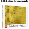LEGO Minifigure Faces 1000-Piece Jigsaw Puzzle