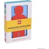 LEGO Minifigure Notecards | 12 Shaped Notecards with Envelopes