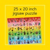 LEGO Minifigure Rainbow 1000-Piece Jigsaw Puzzle(Lego Minifigure Rainbow)