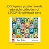 LEGO Minifigure Rainbow 1000-Piece Jigsaw Puzzle(Lego Pet Pals)