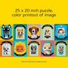 LEGO Minifigure Rainbow 1000-Piece Jigsaw Puzzle(Lego Pet Pals)