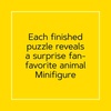 LEGO Mystery Minifigure Mini Puzzles (Animal Edition) | 126-Piece Jigsaw Puzzle