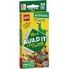 LEGO Recreate Activity Cards – Space | Outer Space Building Game with 30+ Activity Cards & 25 LEGO Elements | Ages 6+(Animals)