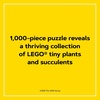 LEGO Tiny Garden 1000-Piece Jigsaw Puzzle | Inspired by Botanical Sets | Piece Together 30 Tiny Plants and Flowers! | for All Fans
